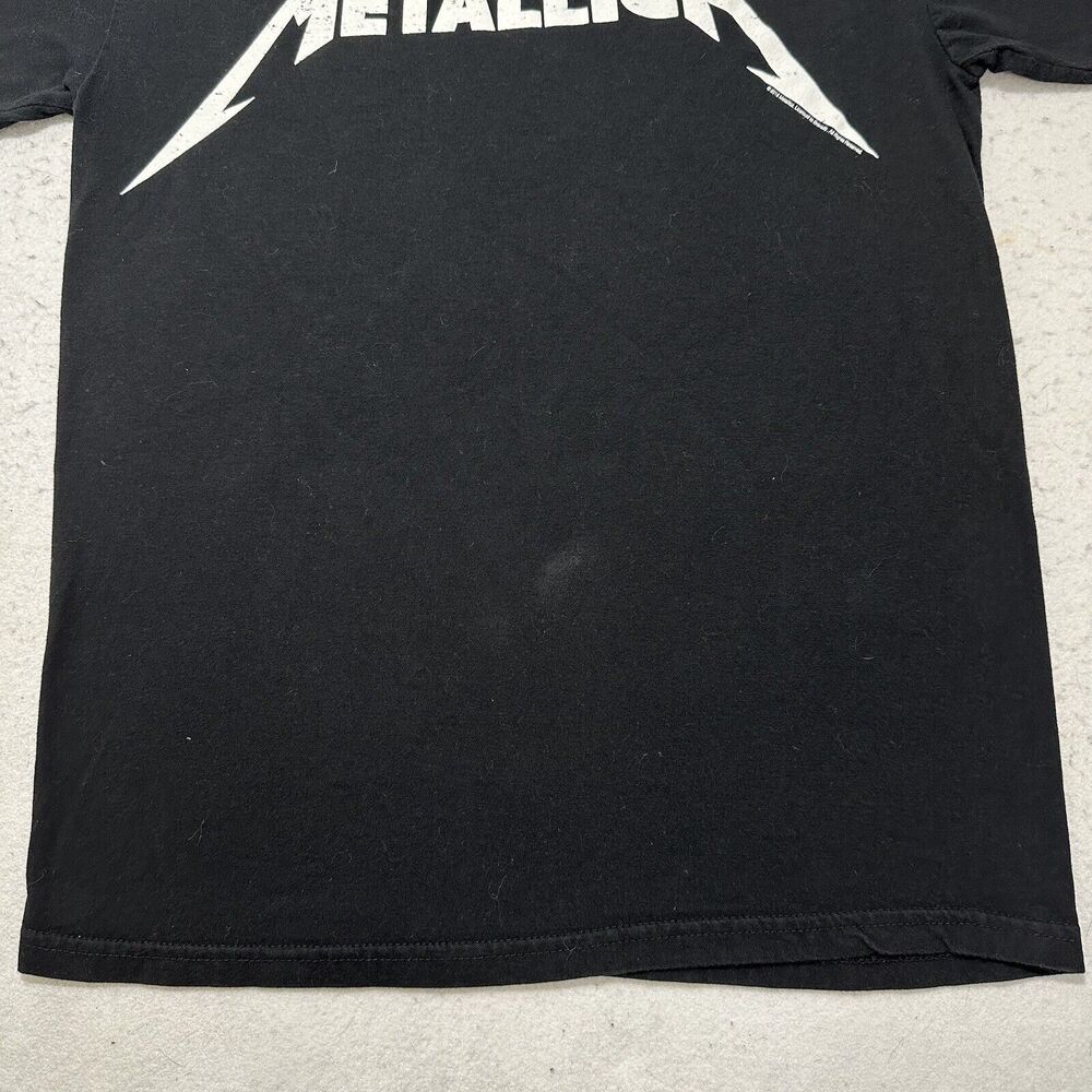 Bravado Metallica Men's Small Black Short Sleeve Crewneck Graphic T Shirt Band - Picture 6 of 11